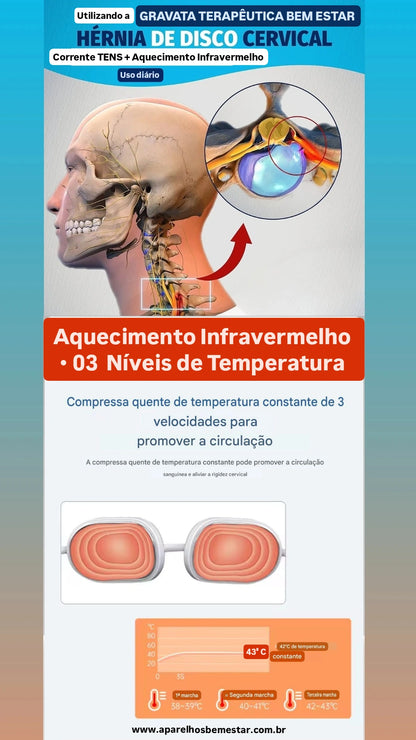 Gravata Inteligente Bem Estar (Cuidado com a Coluna)