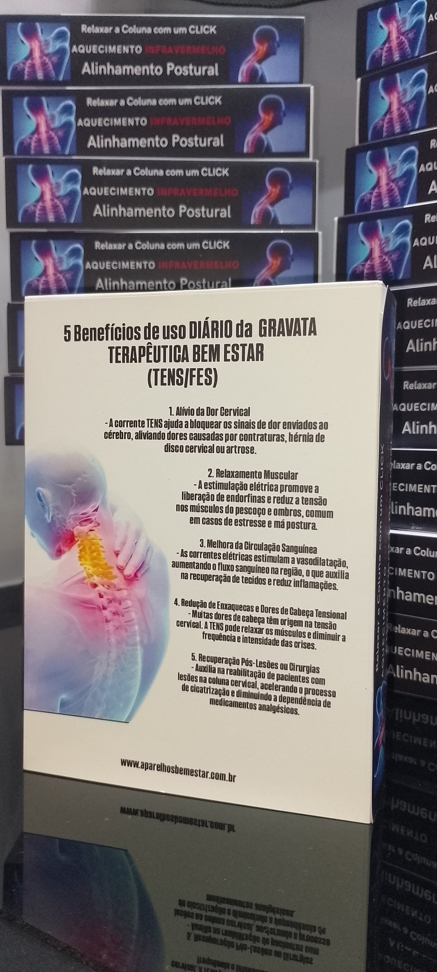 Gravata Inteligente Bem Estar (Cuidado com a Coluna)